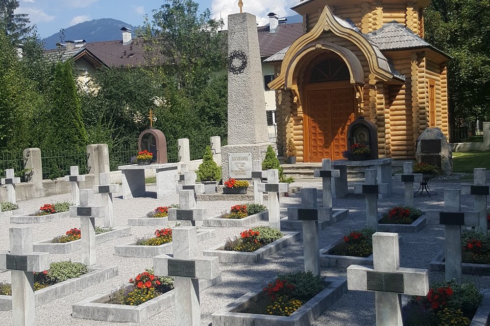 Cossack memorial cemetery at Peggetz, Lienz, Austria